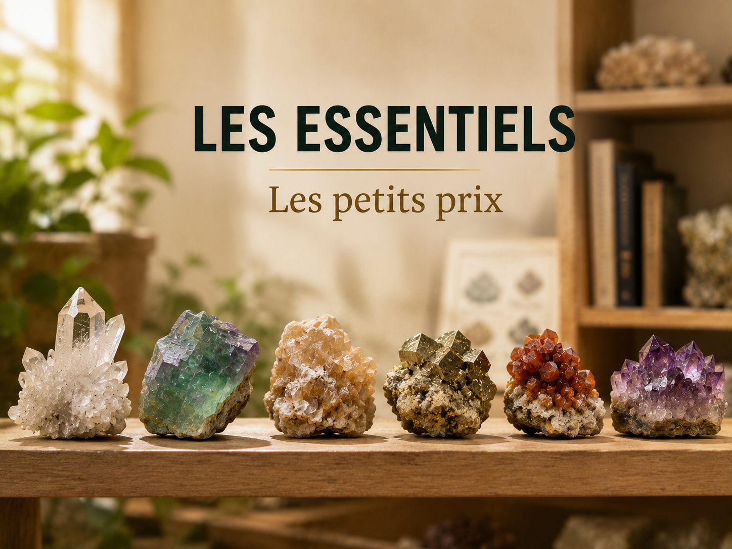 Les Essentiels : une collection de minéraux accessibles à tous